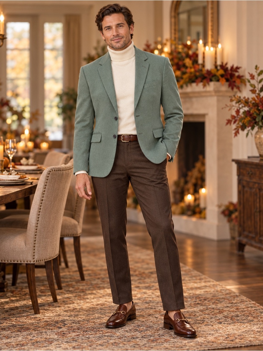 Egara Holiday Party Classic Blazer 36R Quiet Luxury Wedding Guest Business Casua